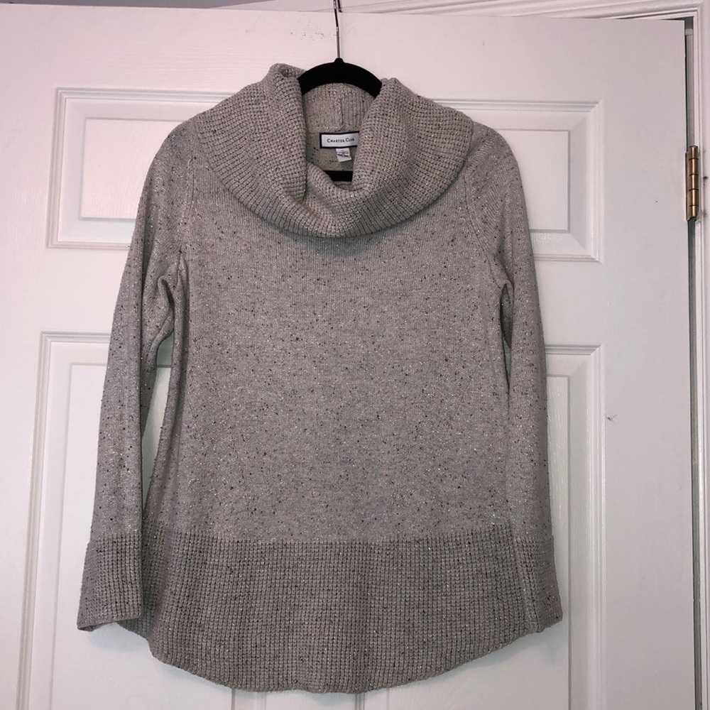 PERFECT CONDITION CHARTER CLUB TURTLE NECK SWEATER